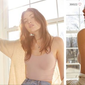 Free People Skinny Strapless Brami in Ballet